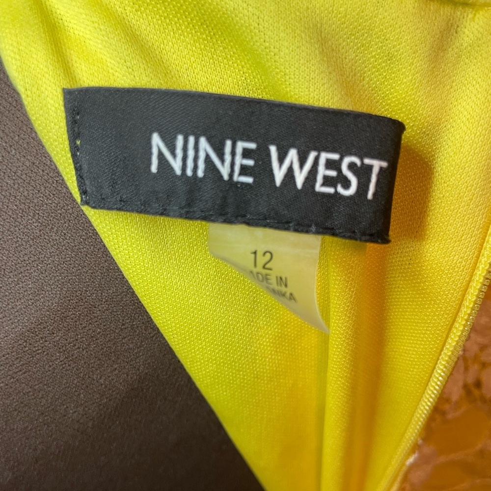 🌼Nine West Sz 12 Sunflower Dress🌼 - Picture 5 of 7